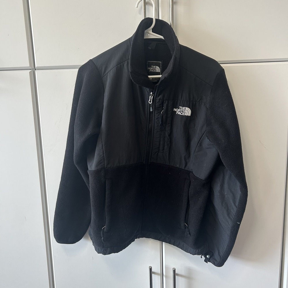 The North Face Denali Full Zip Fleece Jacket Black Womens Small S/P